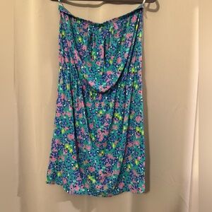 Lilly Pulitzer size XL strapless dress